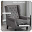 Accoudoirs en bois capitonnés Modern-370615262