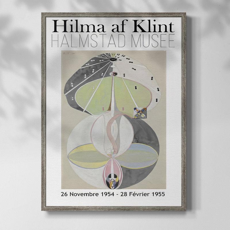 «Klint Museum Posters I», reproduction encadrée - bois massif, H 30 po x l 24 po