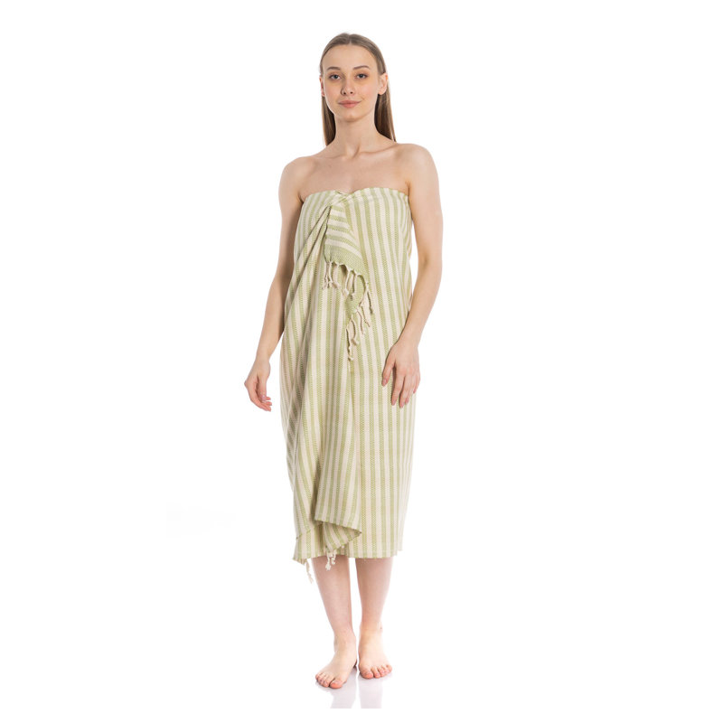 Serviette de bain Edgerton, Vert