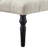 Fabric Tufted Turned Leg  Dining Bench-918200236