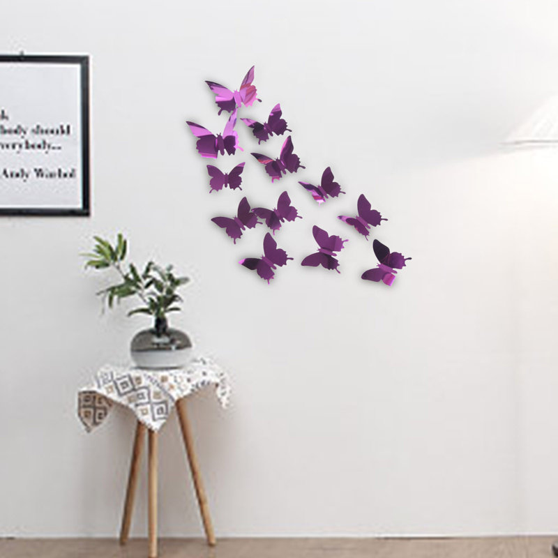 Autocollant mural 24 x 24 po, Purple