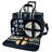 Picnic At Ascot Soft Sided Rolling Cooler With Four Person Picnic Set