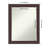 Grand Narrow Half-Inch-Bevel Framed Wall Mirror-119749193