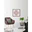 Pink Butterfly Circles by Marmont Hill - Single Picture Frame Print-37879211