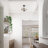 Jonesboro Glass Semi Flush Mount