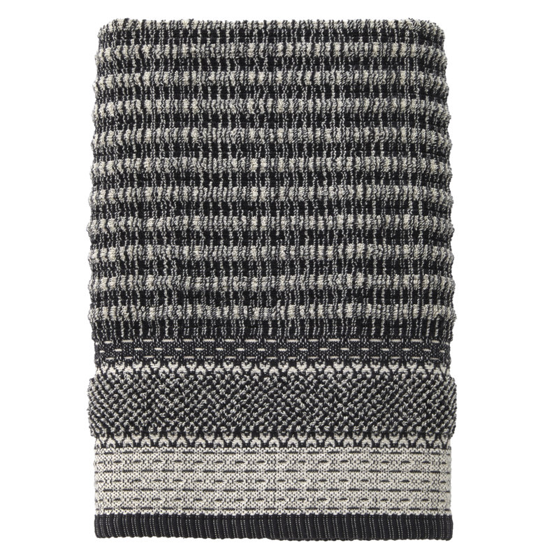 LEWIS JACQUARD BATH-BLACK