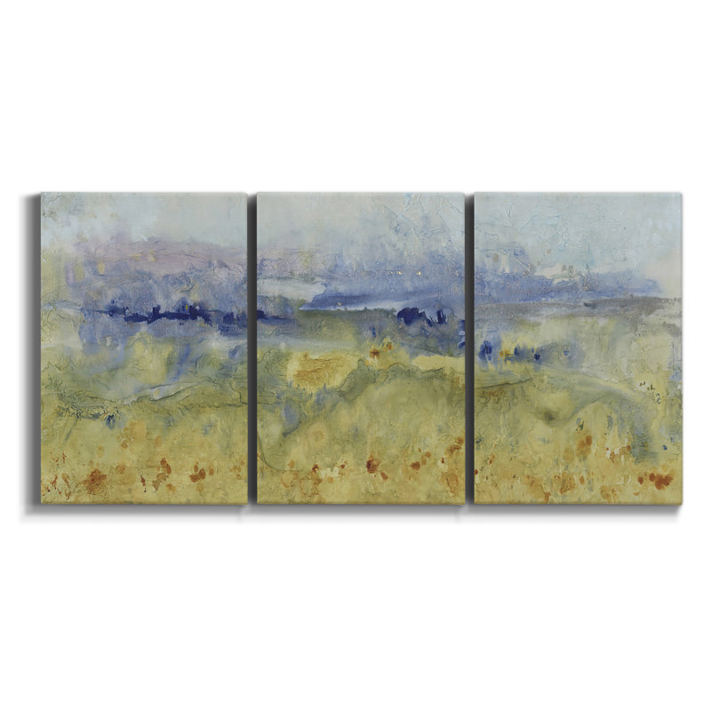 Pont Charing Cross sur toile, 3 pièces, H 27 po x l 54 po x P 2 po