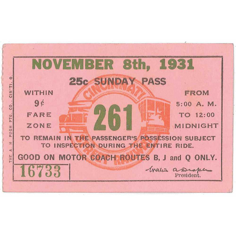 Pink November Ticket - Wrapped Canvas Print, 81cm H x 122cm W x 3.8cm D