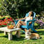 Chaise Adirondack en plastique