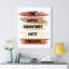 Die With Memories Not Dreams - Wrapped Canvas Print