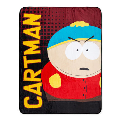 South Park Eric Cartman Fleece Throw Blanket