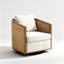 Fauteuil demi-tonneau
