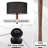 61.4 in. Retro Floor Lamp with Rubberwood Base and Linen Shade, E26 Socket, UL Certified Standing Lamp for Living Room, Bedroom and Reading Nook-1780008158
