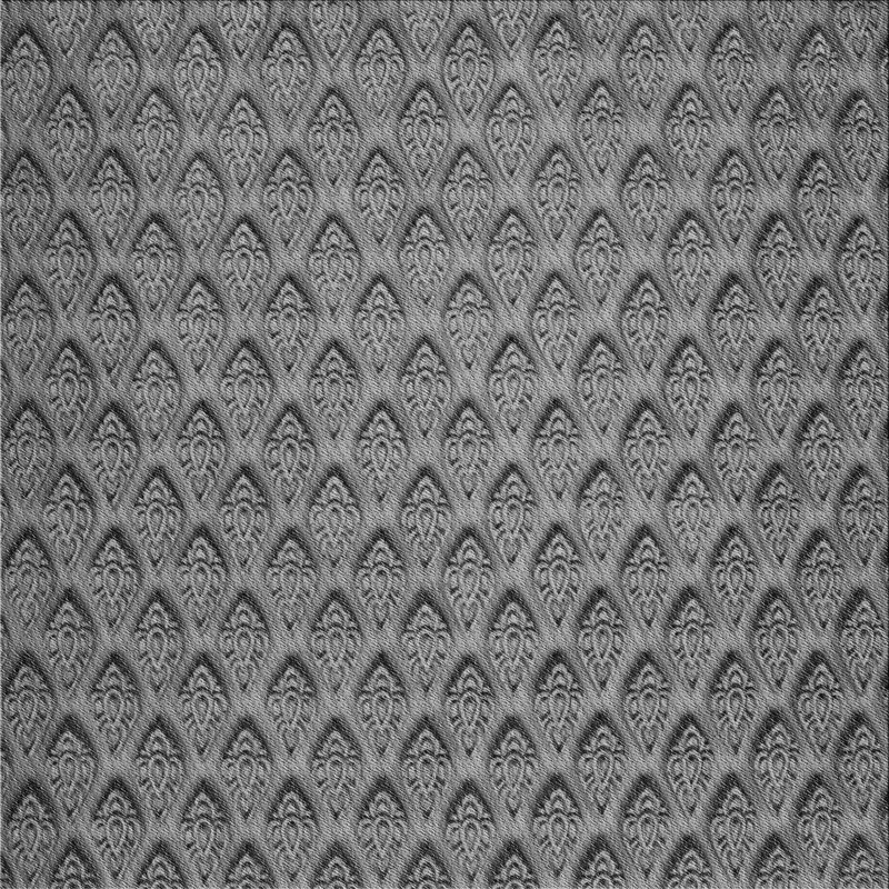 Tapis gris Power Loom, Carré 4 pi