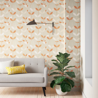 Seifert Unpasted Floral / Flower Roll