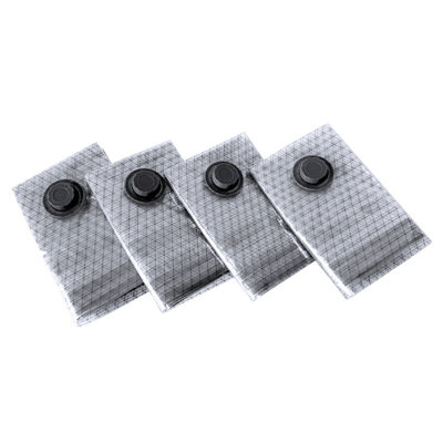 Backpack Vacuum Storage Bags 6 Pack  2 Small  2 Medium  2 Large  With Air Pump - Reusable Space Bags For Clothes Bedding Comforter
