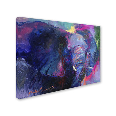 « art elephoto 4 », reproduction sur toile tendue