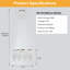 Luminaire suspendu en cristal de luxe, moderne et durable