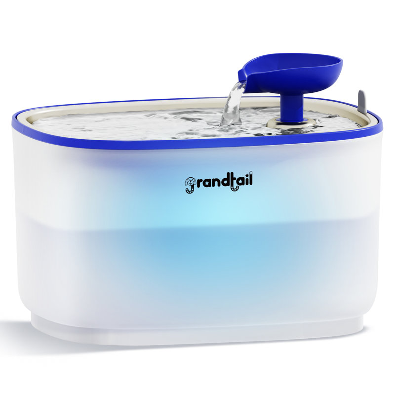 Wireless Pump Pet Fountain 3L Large Capacity with Silent Filter