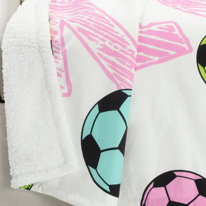 Jeté de soccer pour filles, Blanc