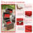 Outdoor Seat Cushions 3" Patio Furniture Cushions Replacement Set For 4 Seats, Cushions Only-1443307186