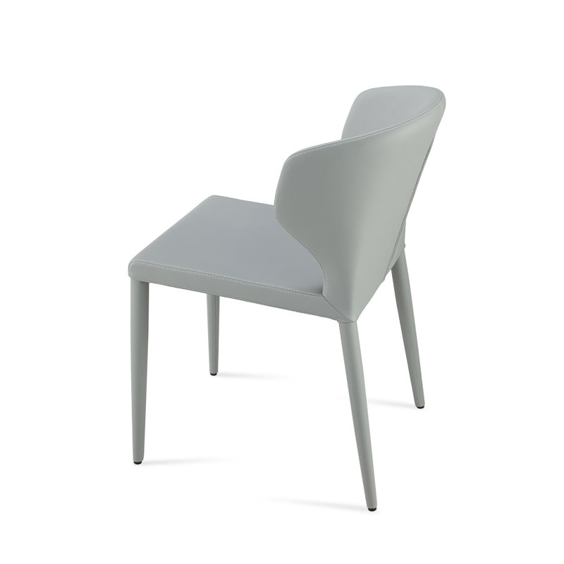 Fauteuil Amed, Gris clair