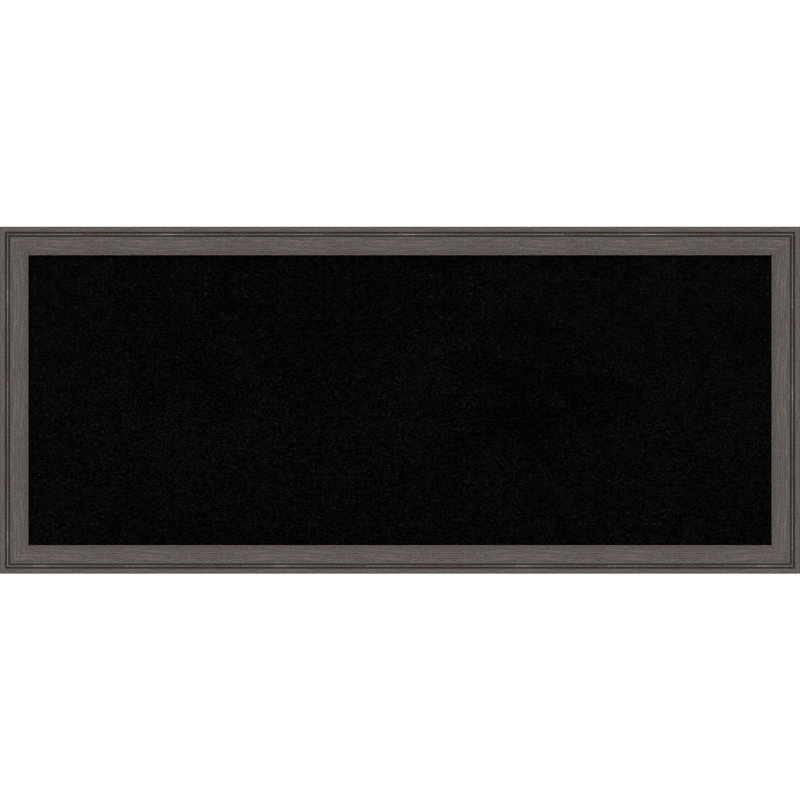 Panneau de liège noir Florence, 14 po x 32 po, Étain