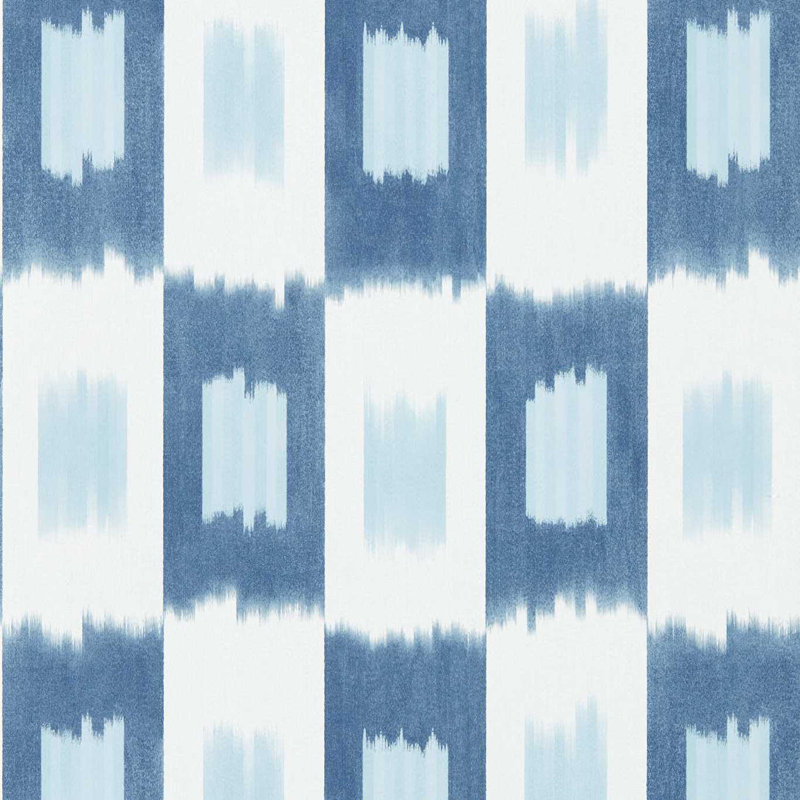 Shiruku 10.05m x 52cm Wallpaper Roll, Wild Water/Azul/Exhale