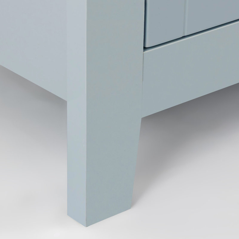 Commode décorative Galles, H 38,8 po x l 33,9 po x P 17,7 po, Blue