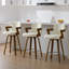Tabouret de bar et de comptoir pivotant 26 po avec accoudoirs-1003015855-974876969