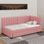 Lit de jour simple rembourré avec couchette-1651147001