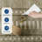 Bordered Machine Washable Area Rug with Non-Slip Backing Non-Slip Living Room Rug Easy-Cleaning Floor Carpet-926551710-926551687