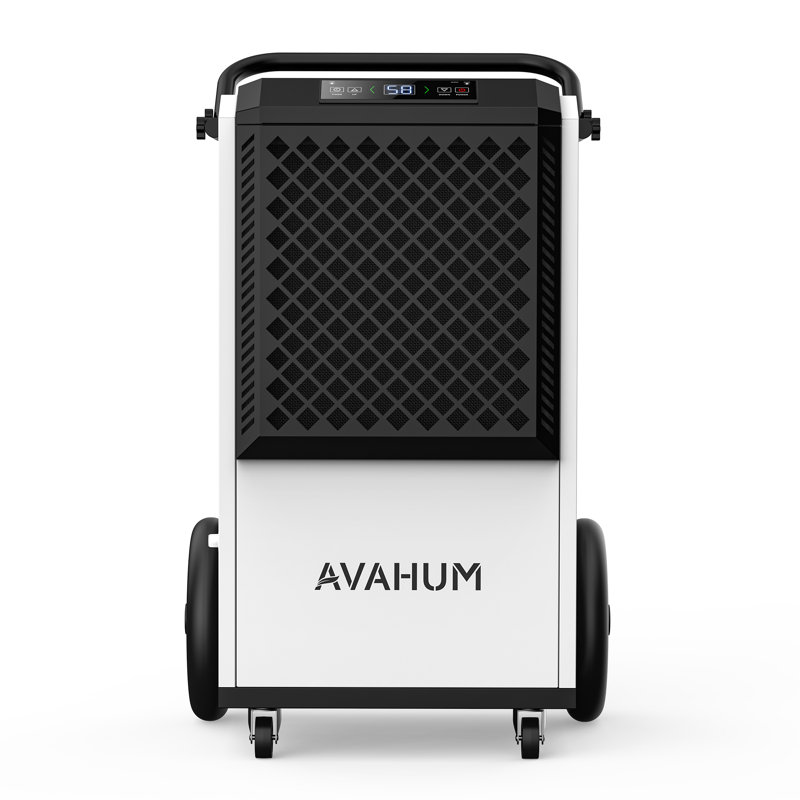 Déshumidificateur commercial AVAHUM 250 chopines, technologie anticorrosion pour 6500 pi, Canalisation par gravité