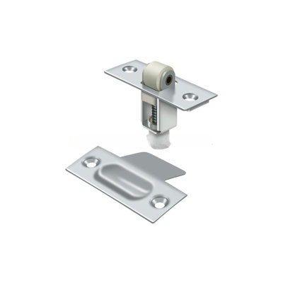 Deltana RCA336U26 Roller Catch; Bright Chrome Finish