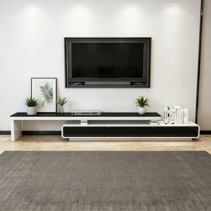Meuble télé moderne, simple et créatif