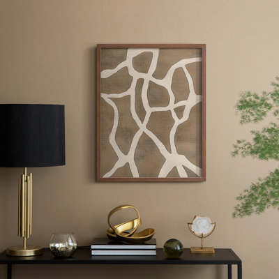 «Abstract CXLV III», reproduction encadrée - prête à être accrochée