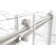 Lustre 48" W X 76" H Double Sliding Semi- Frameless Shower Door with 5/16"(8mm) Clear Tempered Glass
