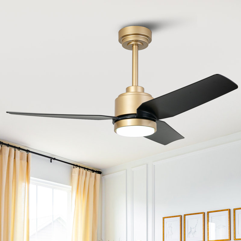 Ventilateur de plafond moderne à DEL avec hélice à intensité variable de 42 po avec appli et télécommande Vaczon