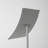 Pedestal Curved Arc Menu Brochure Holder-90790321-90790320