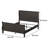Chasyn Sleigh Bed-865644291-865644290