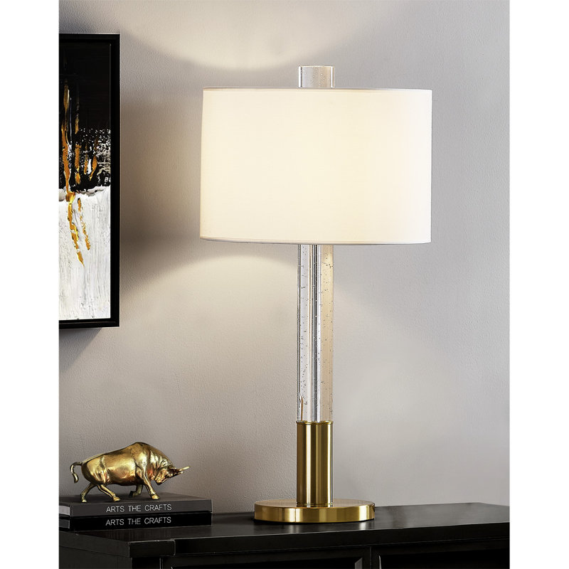 Lampe de table 29,5 po Kist, Laiton brossé