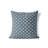 Criss Cross Blue Throw Pillow-107808144