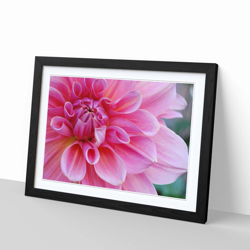 Single Picture Frame Print, Black