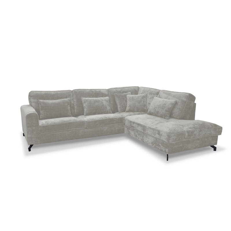 5 Seater Sofa & Chaise, Right Hand Facing, Ivory