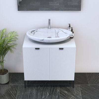 Lissia 31.5'' Single Bathroom Vanity with Top