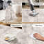 Tapis moderne lavable à la machine avec envers antidérapant Asher-608522046