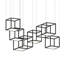 Cubix 3000K Dimmable Integrated LED Pendant-97919436