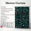 Digital Circuit - Rideau de douche Premium-2024813607