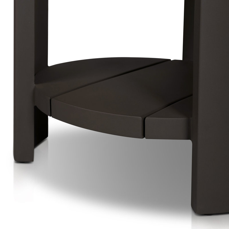 Roca Outdoor Rectangular Side Table