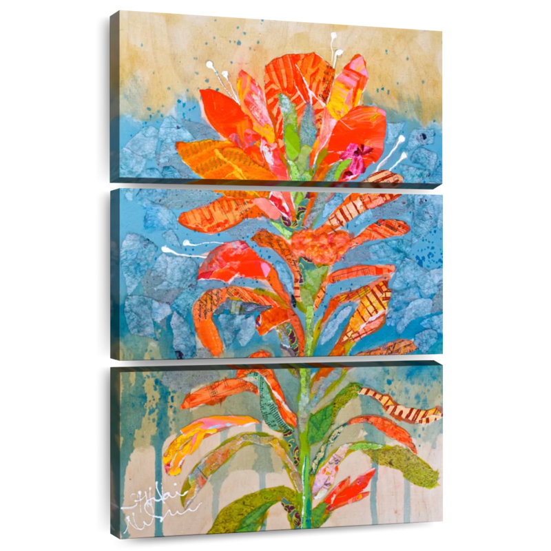 Harnek Indian Paintbrush I, H 38 po x l 24 po
